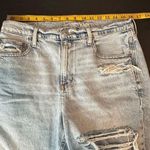 American Eagle  Outfitters Light Wash Cotton Ripped Skater Short Women's Size 6 Photo 9