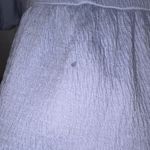 Urban Outfitters  blue Ruffled Crop Blouse Photo 3