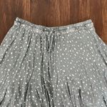 Julianas Coquette Frilly Pleated Dark Green White Dotted Mini Skirt Skort L Size L Photo 1