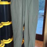 Old Navy High Waisted StretchTech Cargo Joggers Olive Green Size Small Photo 3