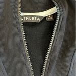 Athleta circa track sweatshirt dress black size small Photo 3