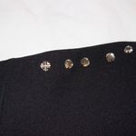 vintage 80s 90s black rhinestone crystal sweetheart bustier corset crop top Size L Photo 6