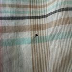 Diane Von Furstenberg Vintage 80’s  Plaid 3/4 Sleeve Button Down Blouse Size S Photo 4