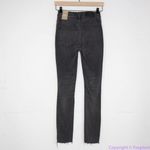 Madewell NEW  Curvy High-Rise Skinny‎ Jeans in Black Sea, 24 Photo 5