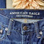American Eagle  Vintage Button Fly High Rise Jeans Dark Wash Size 2 Photo 8