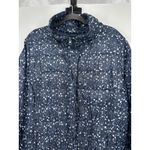 Woman Within Women Within Packable Puffer Long Jacket Womens Plus Size 2X Faux Down Blue Photo 1