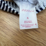 Xhilaration  Juniors' White Striped Adjustable Strap Bikini Top - Size XL - NWT Photo 3