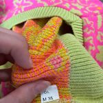 ASOS Green and pink v-neck floral sweater vest never worn Photo 5