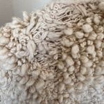 Cardigan Wool Blend Cream Chunky Knit Popcorn Open Front Small Hotel Particulier Photo 13