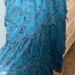 Sundance Dark Green Lace Dress Photo 8