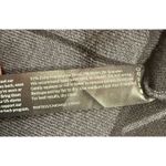 Eileen Fisher  Sweater Sz Small Gray Windowpane Fine Merino Wool Boxy Soft Dressy Photo 7