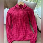 Lululemon Athletica Raspberry Striped Pullover Photo 0