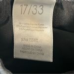 Simple Society  Sz 33 Black Distressed Jeans Silver Stars Embellishments Raw Hems Photo 9