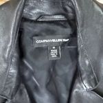 Ellen Tracy Black leather coat Size M Photo 5