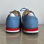 FootJoy Women's Sport Retro Blue Faux Leather Golf Shoes Size 8.5 Photo 4