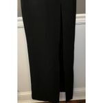 Likely  Zona Gown Dress Womens 6 Black Strappy Maxi Formal Evening Slit NWT Photo 4