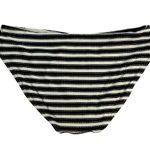 Nip Tuck Swim Womens Size 6 Bikini Swimwear Bottoms Black White Stripe NWT Photo 1