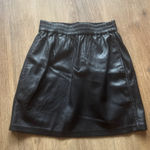 Aritzia Babaton Leather Skirt Mini Photo 0