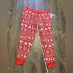 Joyspun Textured Joggers Pajama Pants Begonia Pink Womens Size XL NWT Christmas Red Photo 3
