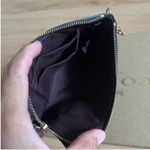 Coach  CF358 Boxed Corner Zip Wristlet In Signature Leather Debossed Photo 10