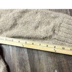 ZARA Tan Beige Ribbed Knit 3/4 Sleeve Pullover Crew Neck Sweater Size S Photo 10