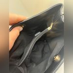 Aota Elena Bucket Bag Black Vegan Leather Crocodile Embossed Photo 9