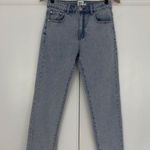 Princess Polly  Careline Jeans Light Wash Cotton Spandex Stretch 5-pocket button Photo 0