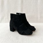 Steve Madden Steven  Shooter Black Suede Kilty Fringe Ankle Dress Boot 6.5 Photo 57