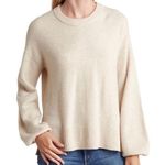 Madewell  Payton Tan Balloon Pullover Sweater Size Large Photo 0