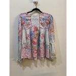 Blink Bl^nk London Anthropologie Floral Blouse Size XS TiaraFloral Cottage Victorian Photo 1