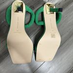 Good American New In Box Terry Cloth Square Toe High Heel Women's Green Size 12 Photo 4