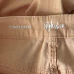 Style & Co SZ 4 Curvy Jean Capris Cuffed Mid-Rise Stretch Pockets Zip-Fly New Photo 6