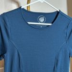 Perilla Two Front Pocket Scrub Hospital Medical Nurse Doctor Size XS EUC #0065 Blue Photo 2