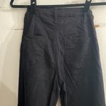 Adika  Cutout High Waisted Black Flare Jeans Photo 7