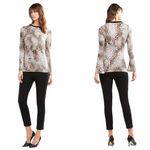 Elie Tahari new ᪥ Double Knit Cropped Ankle Pants ᪥ Black Photo 1