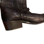 Frye  Lynn Strap black leather short boots size 7.5 B Photo 5