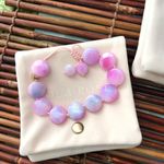 Lola Rose Long Necklace & Bracelet & Jewlery Pouch Pink Photo 6