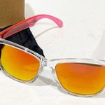 Sumato Clear Pink Plastic Fashion Sunglasses NEW in Box Pouch Photo 0