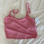 Old Navy  ribbed bra tank pink Photo 2