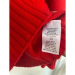 Evolution  Solid Red Ultra Soft Knit Sweater Sz XL Photo 9