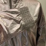 Victoria's Secret Victoria’s Secret Gold Metallic Sport Jacket/Bomber Jacket Size M Photo 6