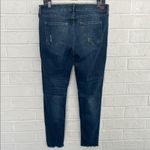 Just USA Women's Distressed Cropped Blue Jeans Photo 3