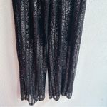 Hello Molly  Sequin Jumpsuit Twilight Romance Black Sz 4 Photo 6