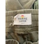 Marine layer  Olive Green Linen Blend Cargo Joggers Pants Womens Small‎ 17416 Photo 7