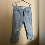 AGOLDE  Riley High Rise‎ Straight Crop in Shatter Size 30 Photo 3