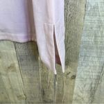 Doncaster  Collection Wool Blend Pink Tabbed Long Sleeve Button Front Blouse Photo 7