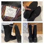 Merrell  Mid Vera Boots Size 8.5 Black leather calf height Side Zip minimalist Photo 5