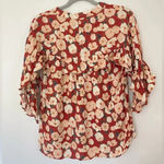LC Lauren Conrad Lauren Conrad Blouse Romantic Cottagecore Feminine Chic Lightweight Boho Floral Photo 2