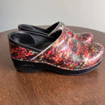 Dansko  37 Professional Clogs Shoes Cute Chunky Knit Yarn Pattern‎ Nursing 6.5 Photo 6