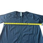 Athleta Women’s M Short Sleeve Foothill Perforated Tee Shirt Black Running Gym Photo 8